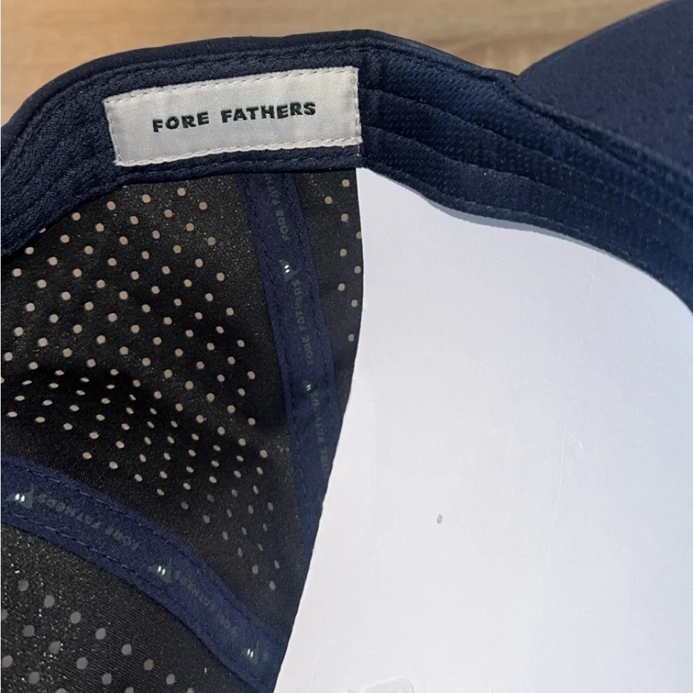 NEW Fore Fathers For Dads By‎ Dads Badge of Approval Navy Blue Cap Hat